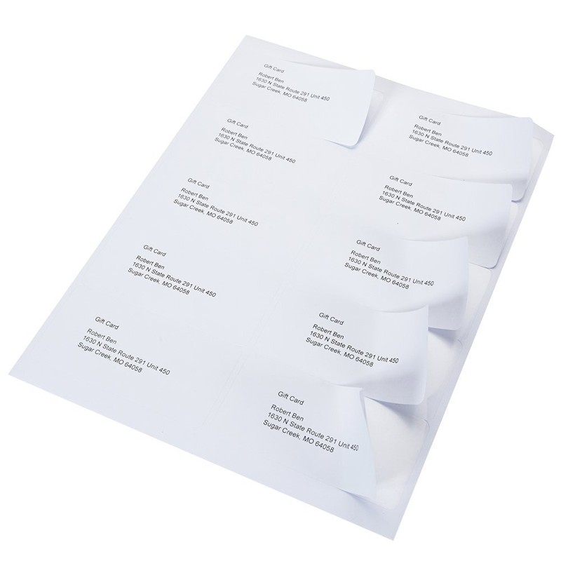 500-5000 Sheets Shipping Labels 4"x2" Mailing Address Labels 10-UP 10 Per Sheet gallery