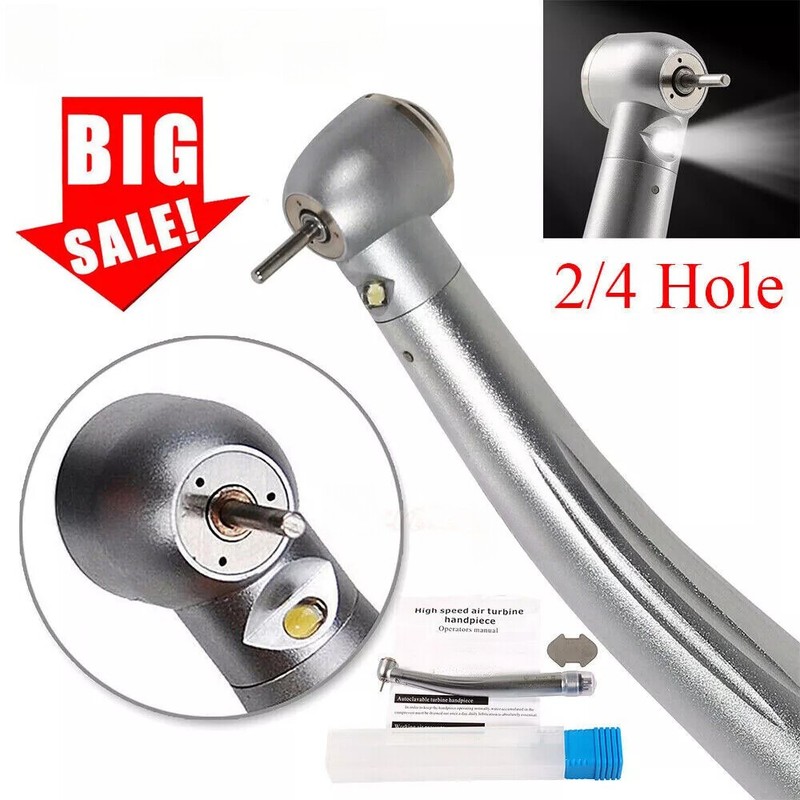 NSK Style Dental Fiber Optic LED E-generator High Speed Handpiece Turbine 4 HOLE gallery