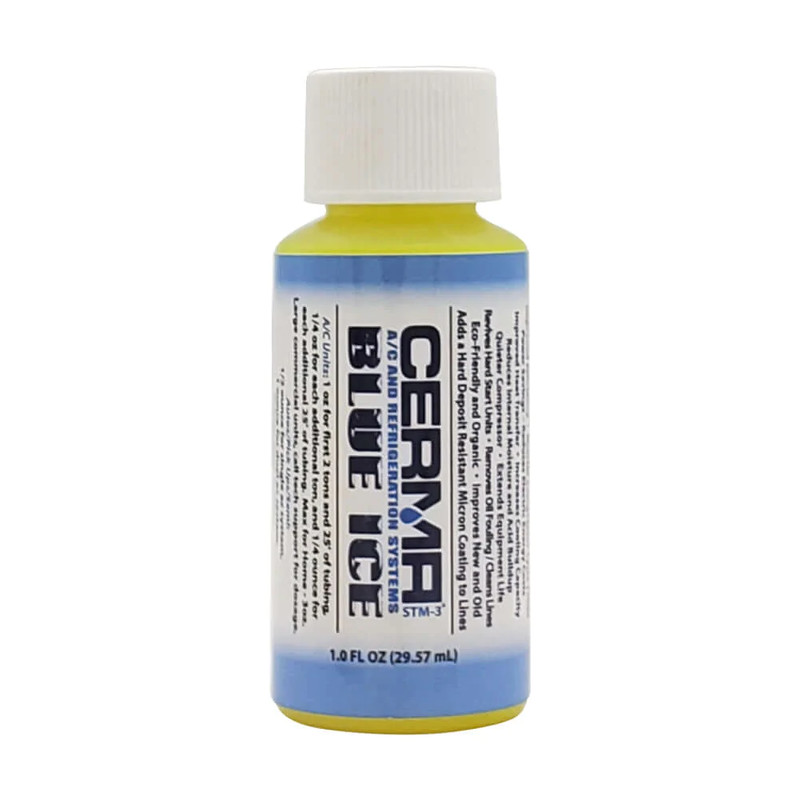 Cerma Blue Ice A/C Refrigeration Ceramic Treatment STM-3 SiC All Refrigerants