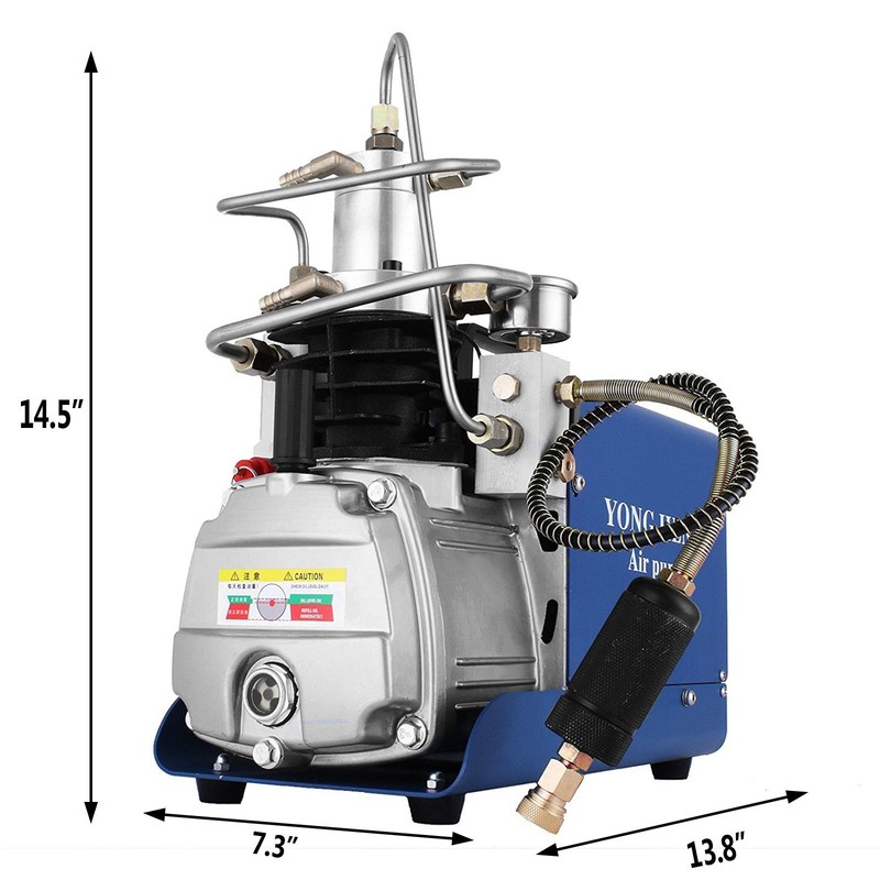 Yong Heng PCP Air Compressor 30Mpa/4500Psi Manual-Stop High Pressure Airgun Pump gallery
