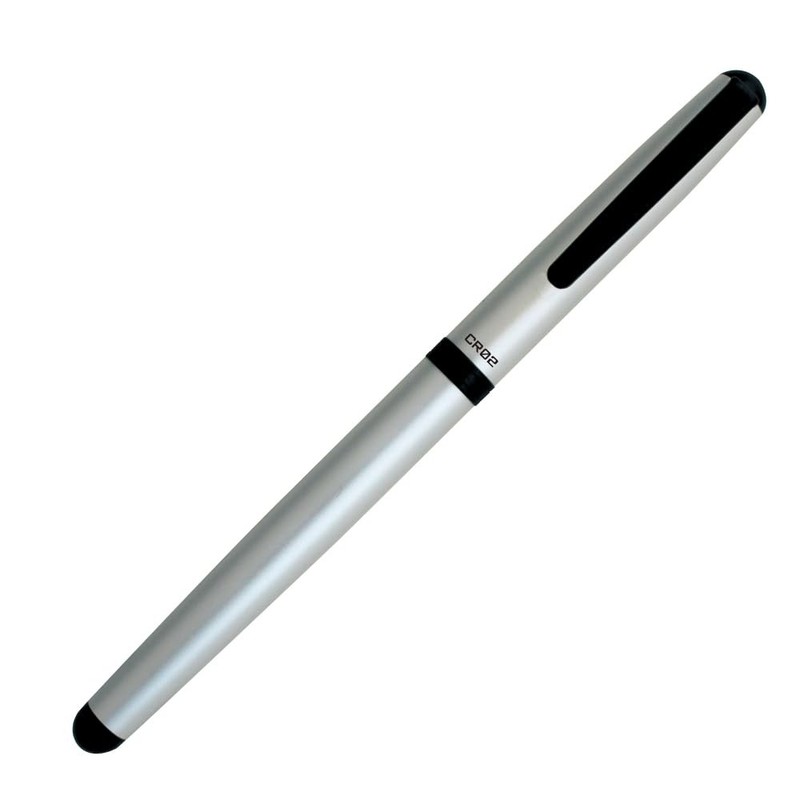 OHTO CR02 Pen, 0.5, Silver, CR02-05-MSV 1 Count (Pack of 1), Silver