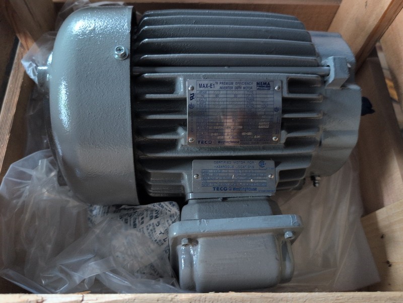 New TECO Westinghouse MAX-E1 Premium Efficiency Inverter Duty Hazardous Location