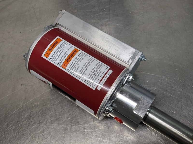 Alemite Ram Air Motor Grease Pump and Cover Assembly for 35 lb. Drums 9911-H1 gallery