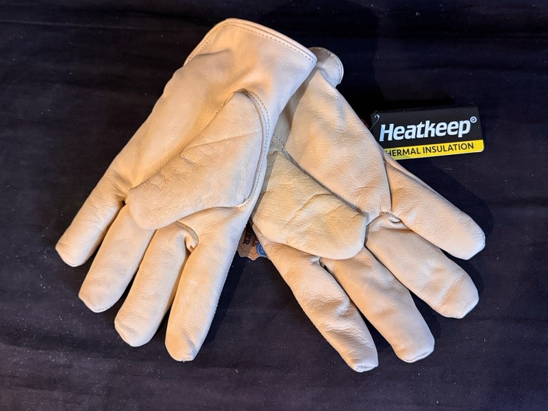 KINCO 1927KW Lined Premium Grain Pigskin Palm Leather Cold WORK GLOVES XL