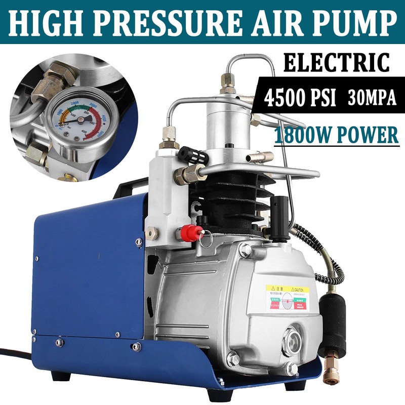 Yong Heng PCP Air Compressor 30Mpa/4500Psi Manual-Stop High Pressure Airgun Pump gallery