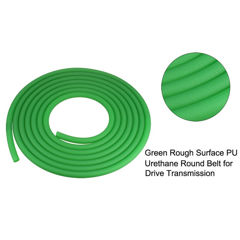 PU Solid Round Belts Polyurethane Drive Belting Diameters 2mm 2.5mm 3mm-20mm