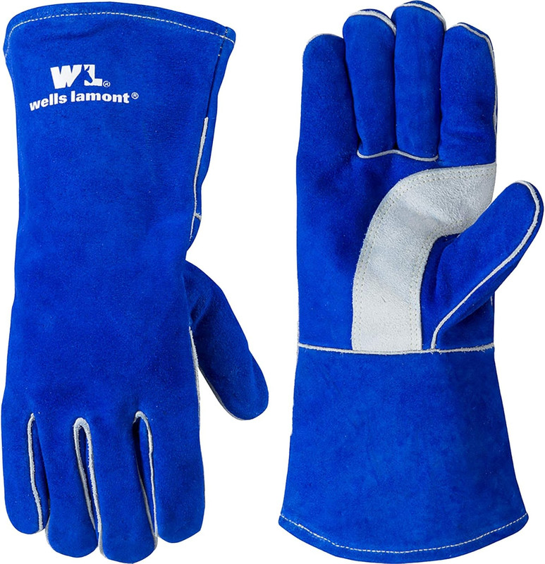 Guantes De Cuero Para Soldadura Resistentes Talla Extra Grande Comodos gallery