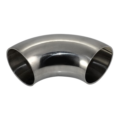 2.5" inch 63mm Sanitary Weld 90 Degree Elbow Pipe Stainless Steel SS 316 gallery