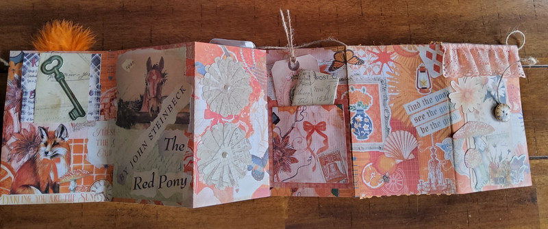 New Junk Journal Handmade Booklet Book Vintage "LITTLE THINGS" Pockets Ephemera gallery