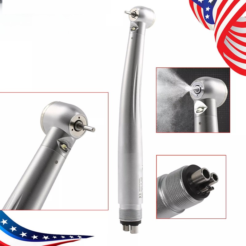 NSK Style Dental Fiber Optic LED E-generator High Speed Handpiece Turbine 4 HOLE gallery