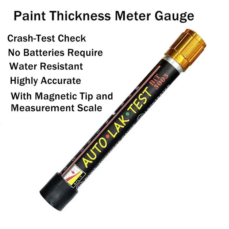Car Paint Thickness Tester Meter Gauge Portable Automobile Paint Film Pen 1PCS gallery