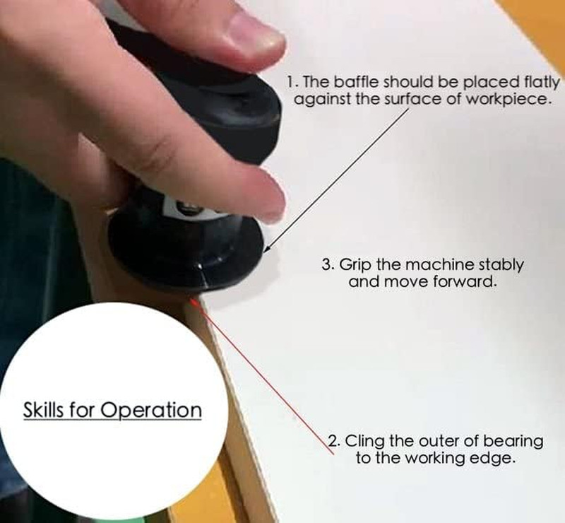 Mini Chamfering Tool 45 Degree Handheld Metal Deburring Trimming Chamfering Mach gallery