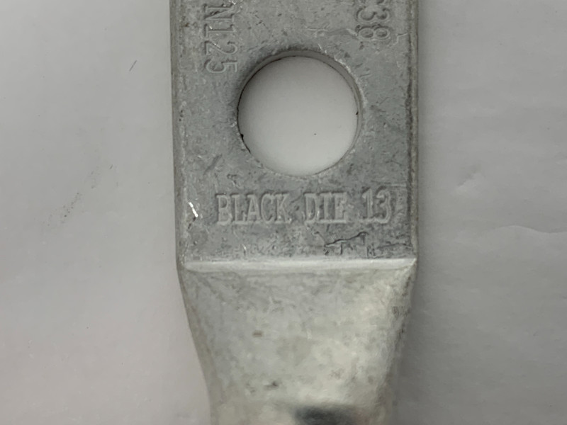 Burndy YA262TC38 50239NL 2-Hole Compression Lug 2/0 AWG Solid/Stranded Copper gallery