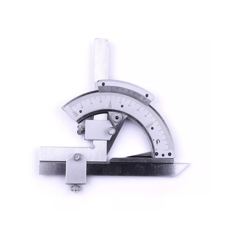 0-320° Universal Stainless Steel Vernier Bevel Protractor Angle Measuring Finder gallery