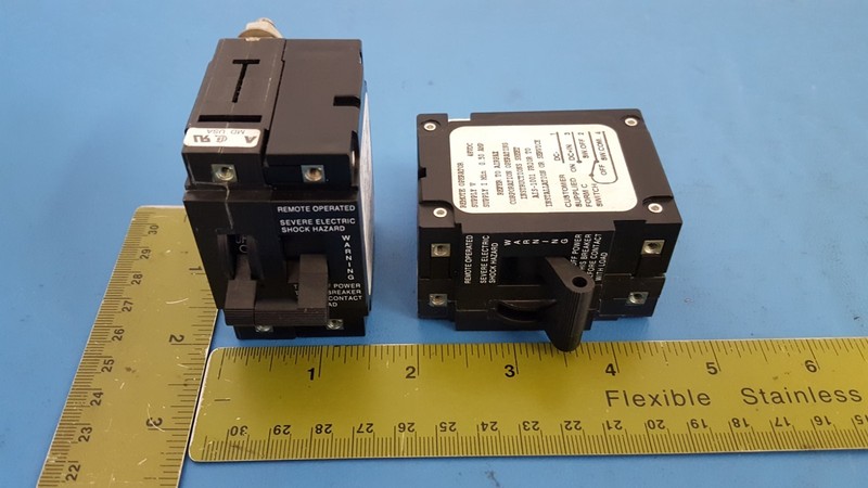 CIRCUIT BREAKER , 2 POLE 80VDC, 80A, AIRPAX, IELK1-36575-1-R48-V ( ONE ) gallery