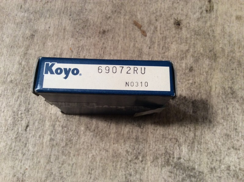 KOYO Bearing #69072RU,30 day warranty, free shipping lower 48!