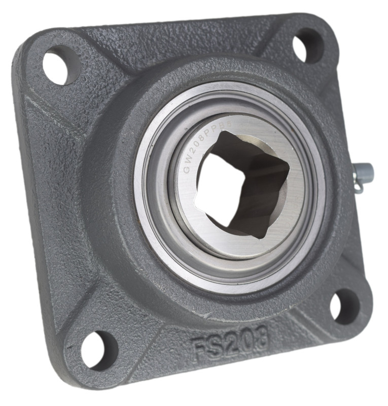1-1/8″ Square Flange Bearing for Brillion Packer Pulverizer 2J-417 SpinCo