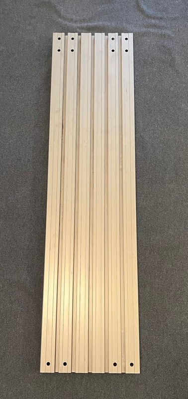 45 x 270 mm Bosch-RexRoth Aluminum Extrusion 42" Lengths Profile 3842 992 927 gallery