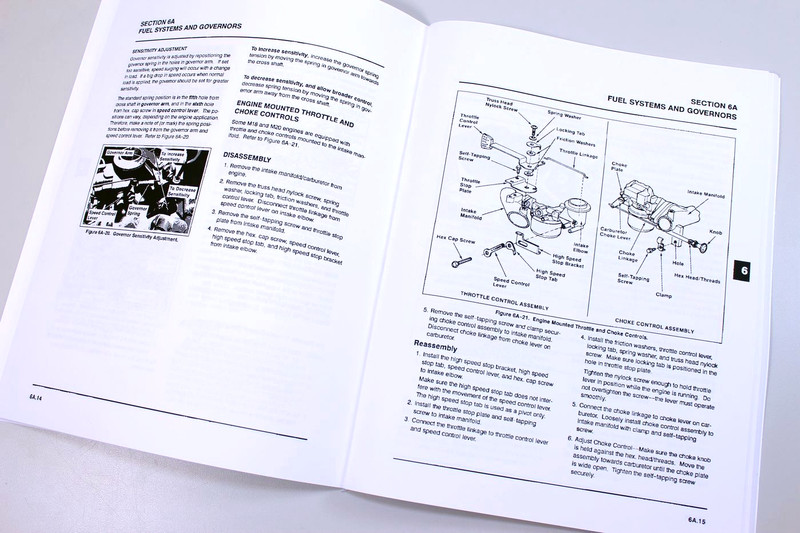 Kohler Magnum M18 M20 Twin Cylinder Gas Engine Service Repair Manual Shop Book gallery