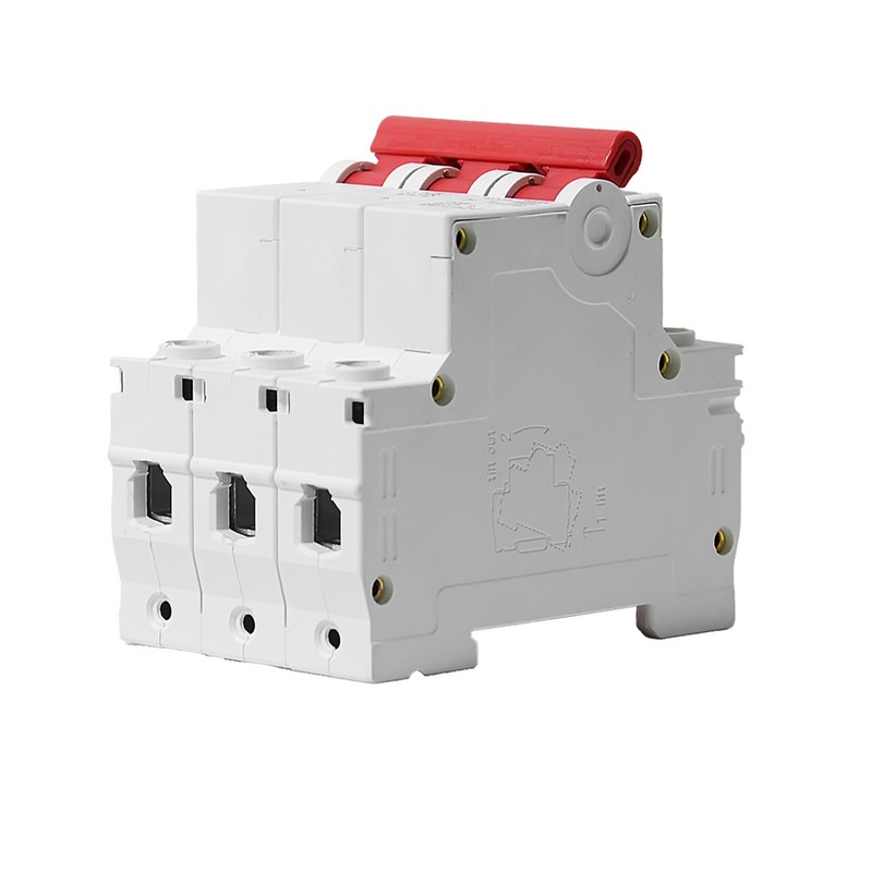 Type-C 3Pole 16AMP AC Mini Circuit Breaker MCB GYM8 4.5kA Din Rail 240V/480V gallery