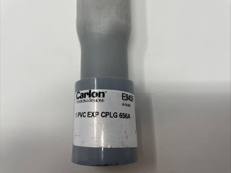 CARLON Long Series E945F Expansion Coupling 1" Inch PVC CONDUIT, Lot Of 10 gallery