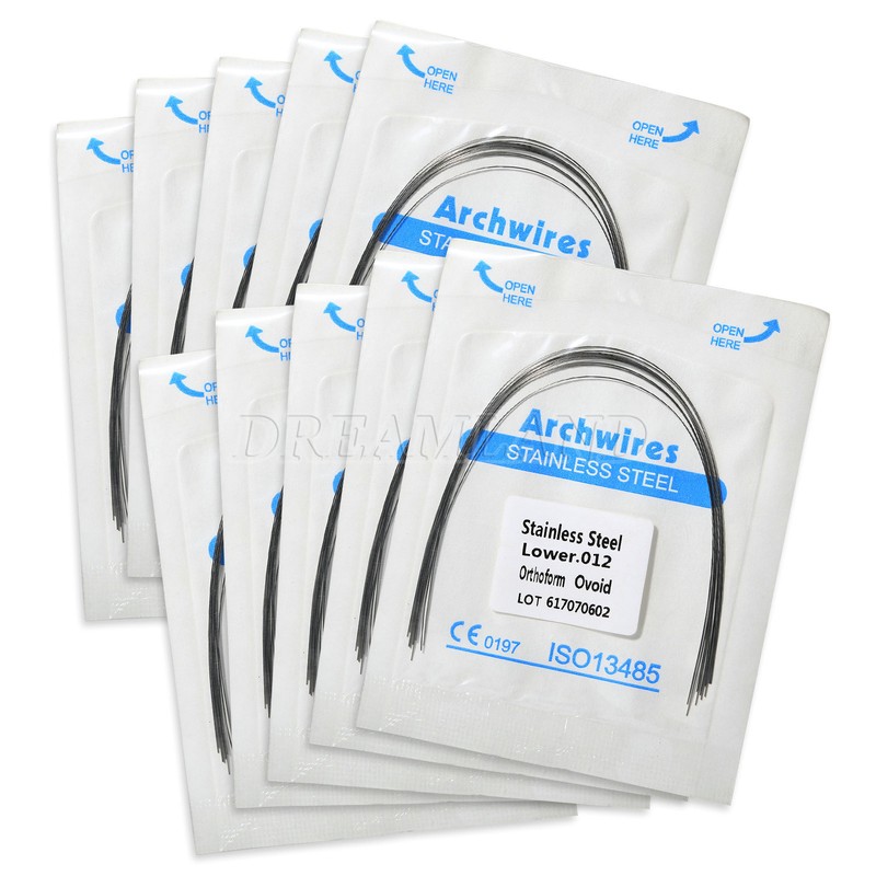 Dental Ortho NITI Arch Wire/Stainless/NITI Rectangular Arch Wire Full Sizes
