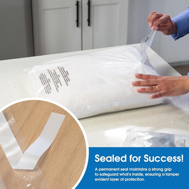 Poly Bags Resealable Suffocation Warning Clear Merchandise 1.5 mil Opp Cell Bag gallery