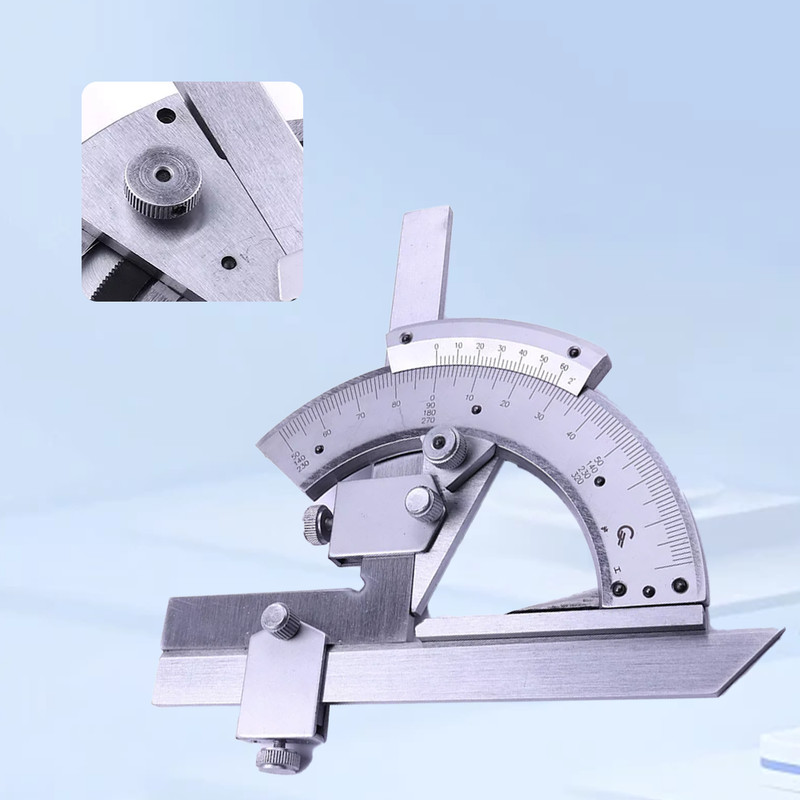 0-320° Universal Stainless Steel Vernier Bevel Protractor Angle Measuring Finder gallery