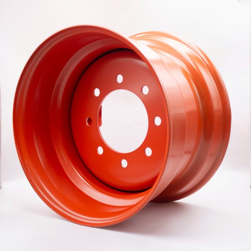 16x9.75x8 Rim 16x9.75 8 Lugs 8x8 Wheel Rim Skid Steer for Bobcat 12-16.5 Tires gallery