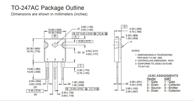 5pcs IRFP250 MOSFET Transistor, 30A 200V, Low Resistance Performance in TO-247AC gallery