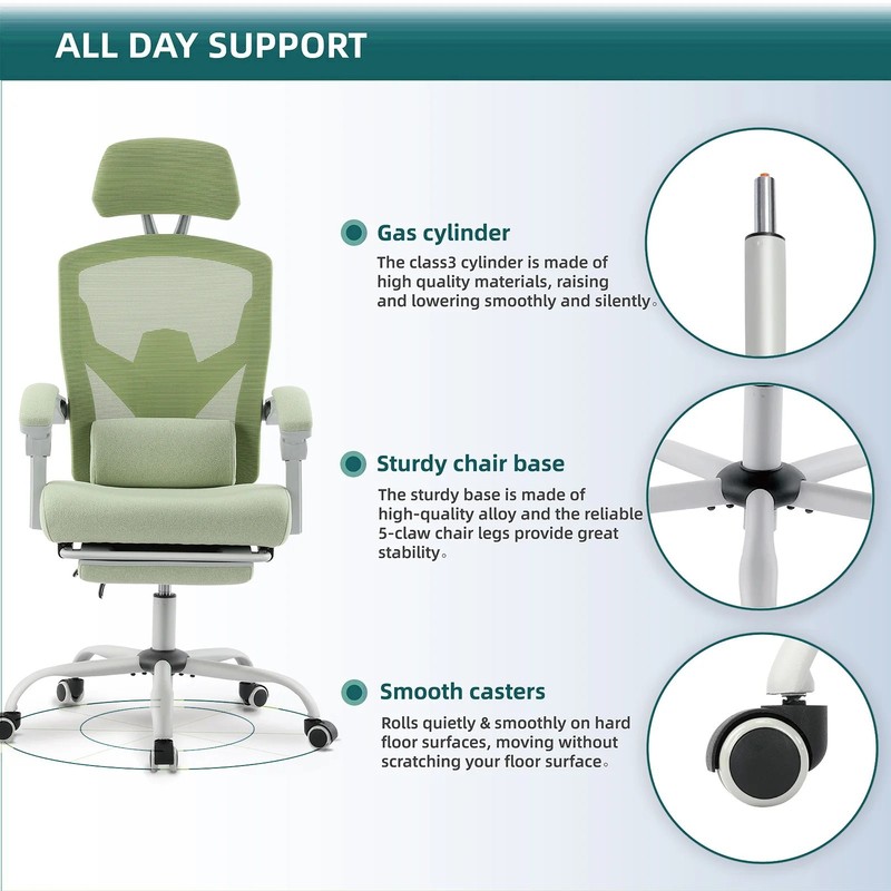 JHK FlexRock Pro – Ergonomic High-Back Mesh Gaming Chair 🎮🪑 gallery