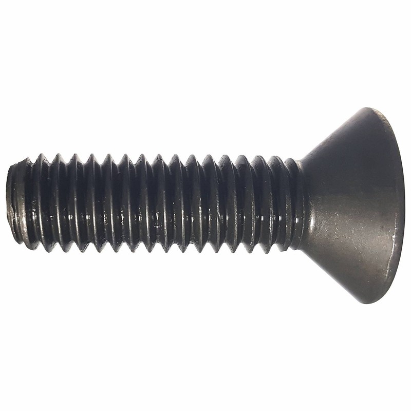 1/4-20 x 3/4" Flat Head Socket Cap Screws Grade 8 Steel Black Oxide Qty 100 gallery