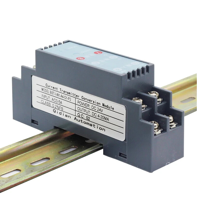 BST-I AC Current Transducer 0-1A 5A Analog Signal Converter 10A to 4-20mA 0-10V