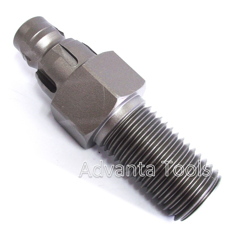 Hilti Core Drill Adapter - Convert 6 Slot BI Chuck to BS (1-1/4”-7) Male Threads gallery
