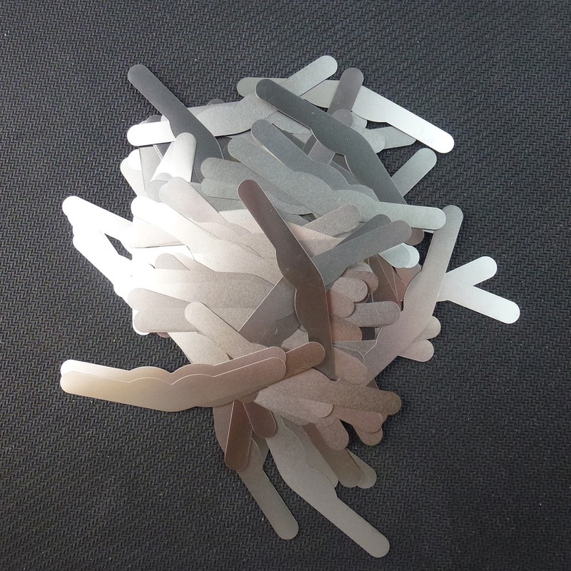 144X EASYINSMILE Dental Tofflemire Stainless Steel Matrix Bands0.015'0.04mm #1-4 gallery