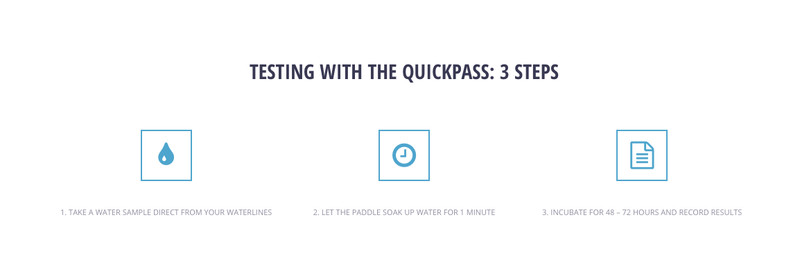 QuickPass In-Office Dental Water Test 4 Pack by ProEdge gallery