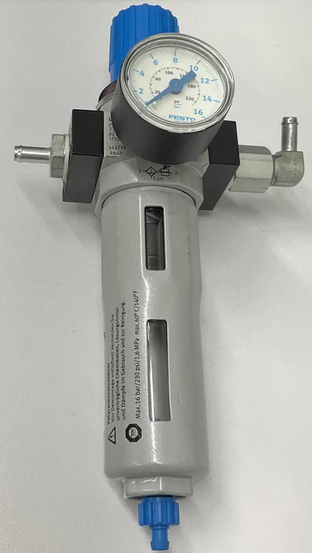 Festo LFR-D-5M Min Pressure Regulator w/ Gauge Max 230 PSI gallery