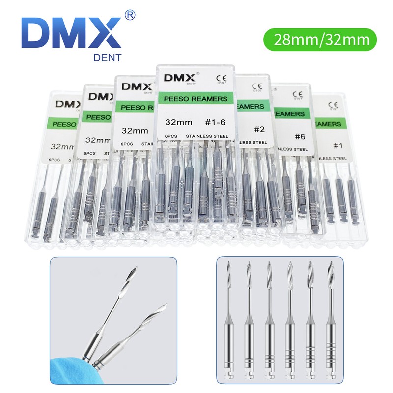 Dental Stainless Steel Endodontic Paste Carriers/Peeso Reamers/Gates Drill gallery