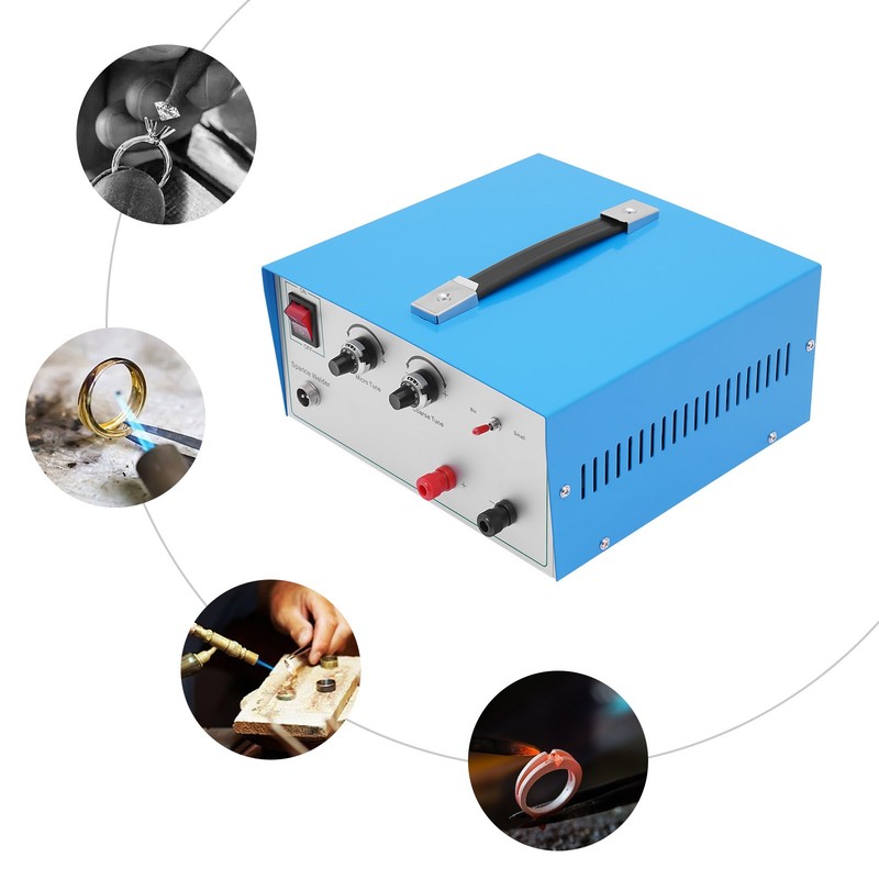 Electric Spot Welder Gold Silver Soldering 600W Jewelry Spot Welding Machine USA