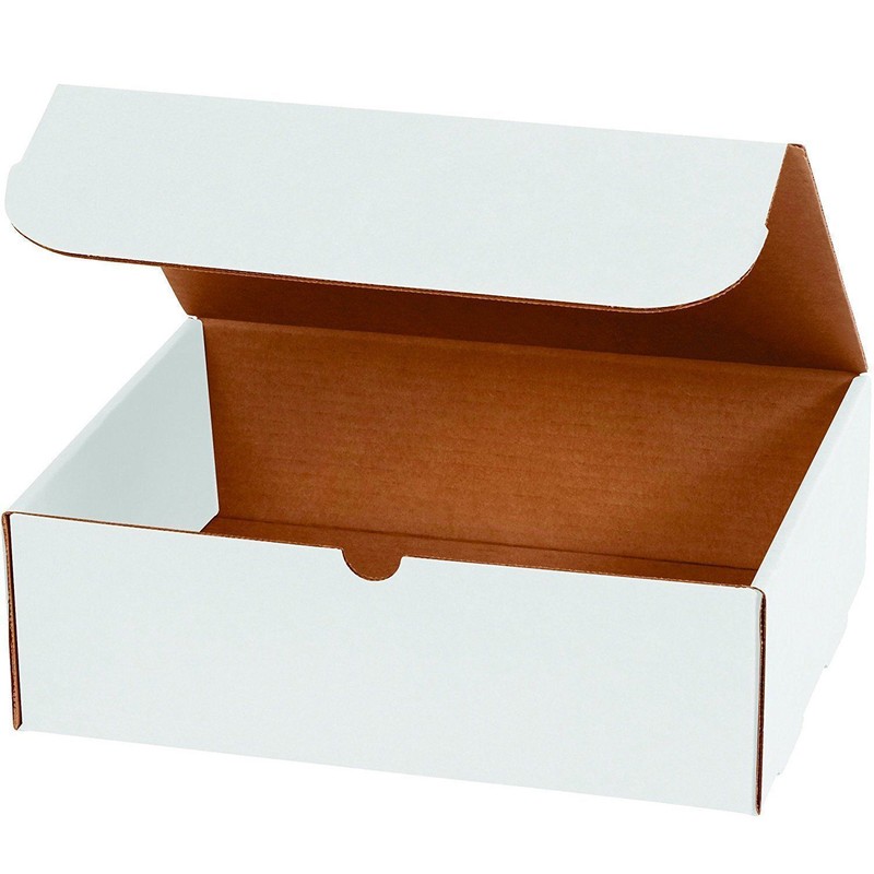200 – 6x4x2 White Corrugated Shipping Mailer Packing Box Boxes 6 x 4 x 2