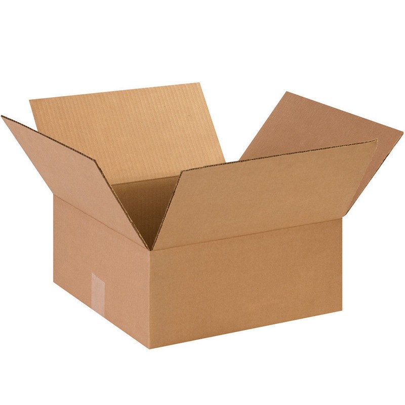 75 – 7 x 7 x 3 Corrugated Shipping Boxes Storage Cartons Moving Packing Box