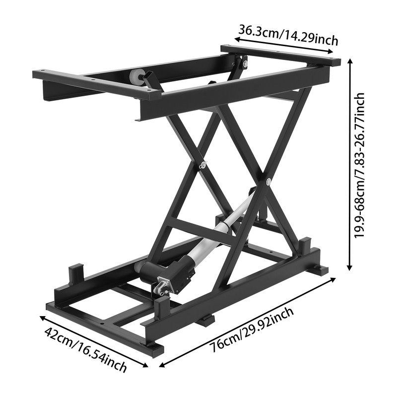 350LB Electric Scissor Lift Table with Remote Control, Adjustable Height gallery