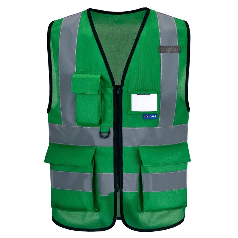 A-SAFETY XSmall Green hi vis vest xs X-Small