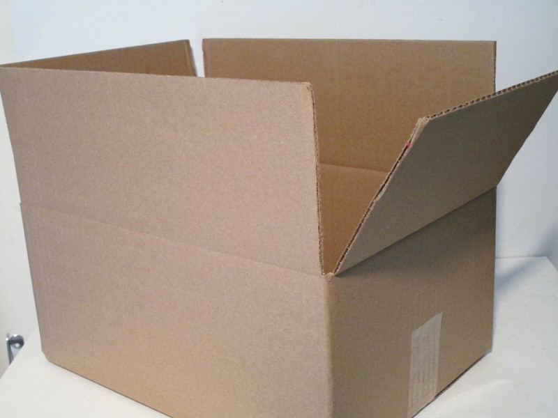 17 X 12 X 4" Cardboard Corrugated Boxes 65 Capacity ECT-32 ~ 25/ Bundle gallery