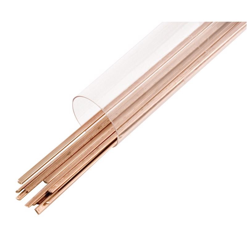 15-Tube Forney 1/8 Copper Welding Rods 18in 40000psi