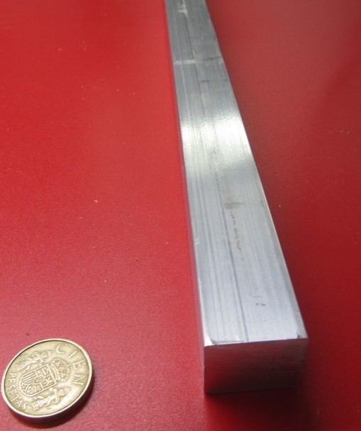 6063 T5 Aluminum Bar, 7/8" (.875") Thick x 1.0" Wide x 48" Length gallery