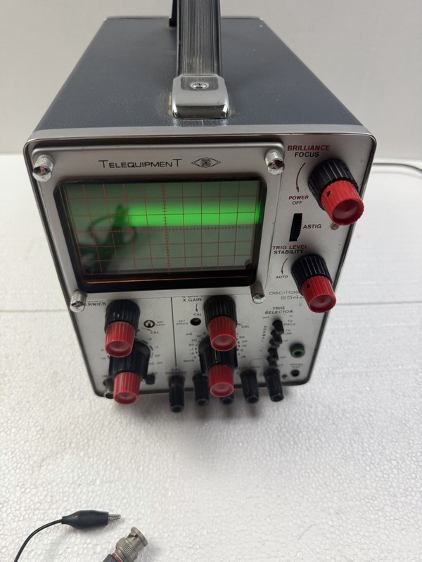 Telequipment S54A Oscilloscope Tested Working Nice