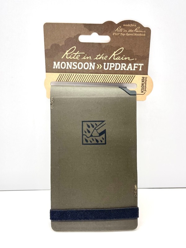 NEW – Rite in the Rain Monsoon Updraft Wallet, 3×5 Notebook Cover, No. V935