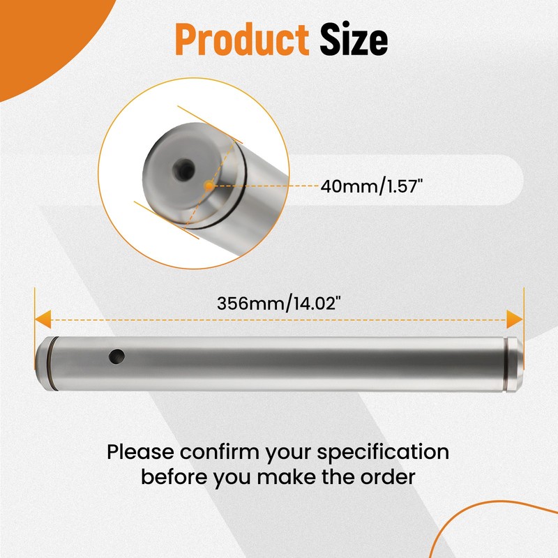1x Greaseable Main Thumb Pin Fit for U35 KX71 KX91 KX121 KX033 KX040 gallery