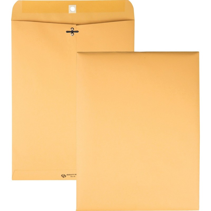 Quality Park Heavy-duty Clasp Envelope - Clasp - #97 [10" X 13"] - 32 Lb - gallery